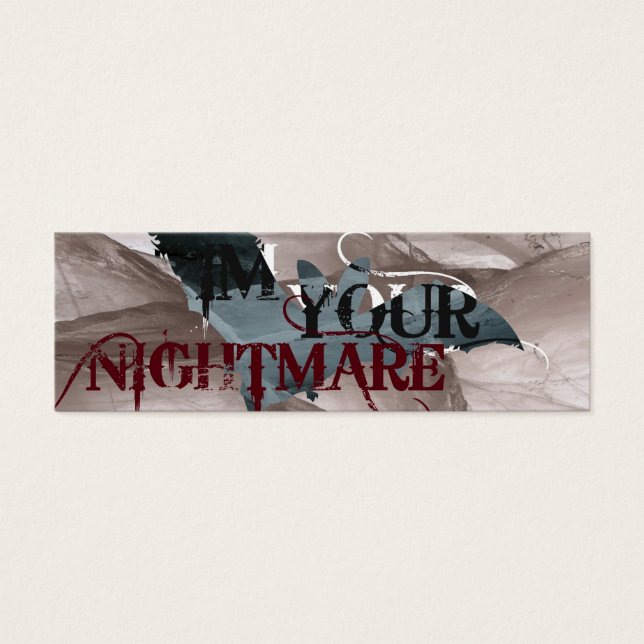 Nightmare Bookmark (Vorderseite)