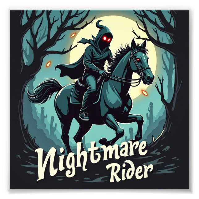 Nightmare Rider Fotodruck (Vorne)