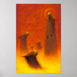 Nightmare Worlds No. 1838 Poster