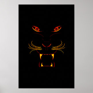 NightMinds - Panther's Heat Poster