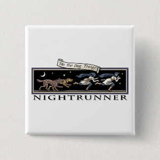 Nightrunner quadratischer Knopf Button