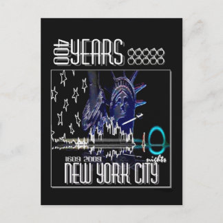 "NIGHTS" (Neon) Postkarte