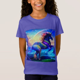 NightScape-Young Girl's- T-Shirt
