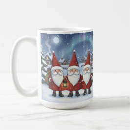 Nighttime Norway Nisse, Coffee Mug Kaffeetasse