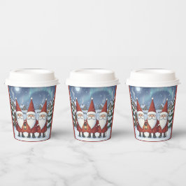 Nighttime Norway Nisse, Paper Cups Pappbecher