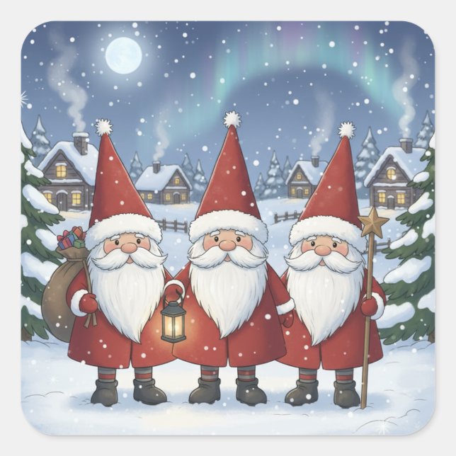 Nighttime Norway Nisse, Stickers (Vorderseite)