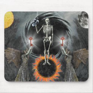 Nigredo Traditionelle Alchemy Putrefaction Black S Mousepad