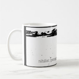 Nihilistischer Pinguin Kaffeetasse