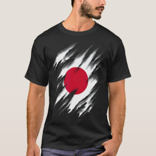 Nihon Koku Nippon Koku Japanische Flagge Japan T-Shirt