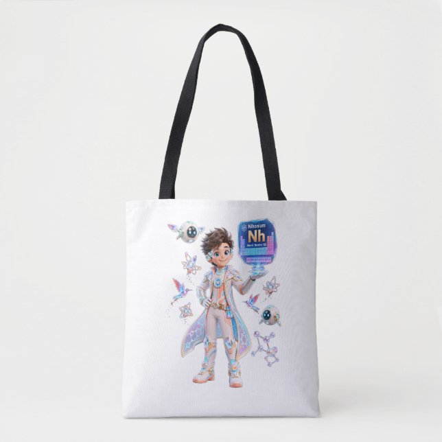Nihonium (Nh) – ATOMIVRA™ KOLLEKTION Tasche (Vorderseite)