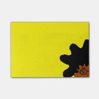 Nik et notes de post-it de Mike