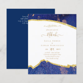 NIKAH Islamic Bismillah Wedding Einladungen Hausha