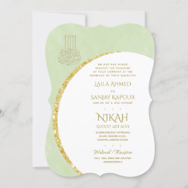 Nikah Wedding Invites | Islamischer Walimah Modern Einladung