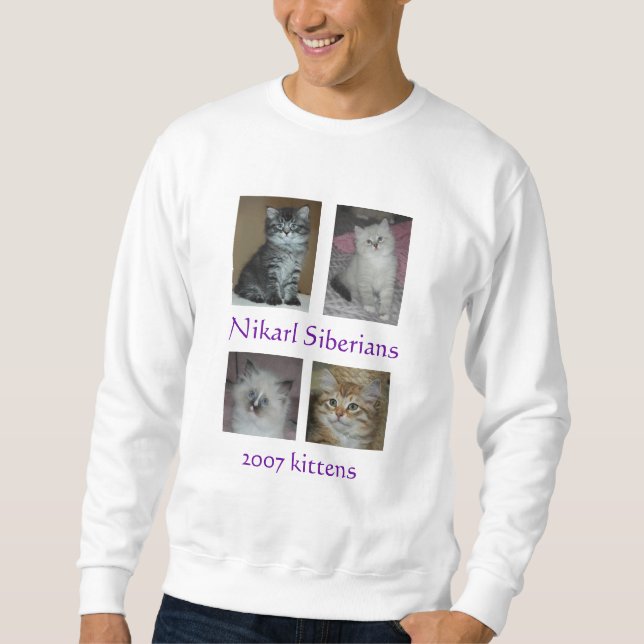 Nikarl Sibirier-Sweatshirt Sweatshirt (Vorderseite)