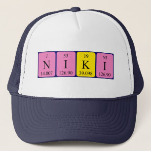Niki Periodenname Truckerkappe