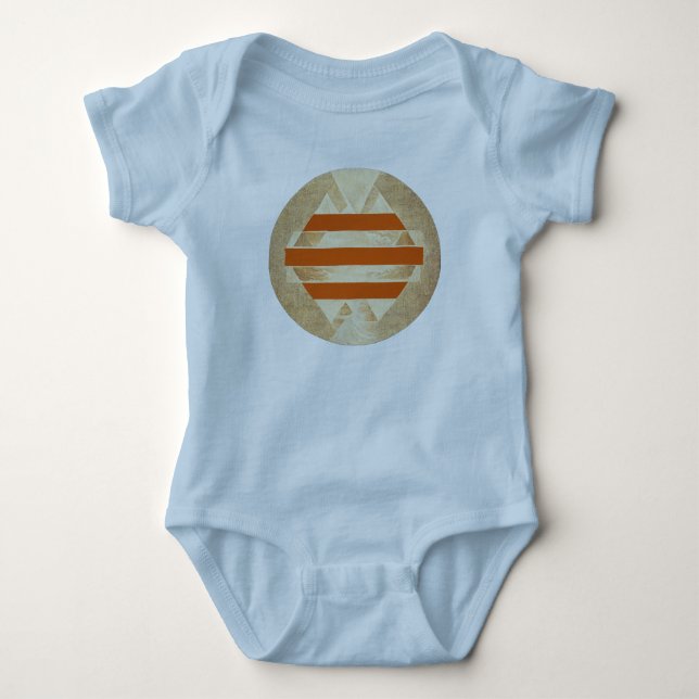 Nikias Logo Baby Strampler (Vorderseite)