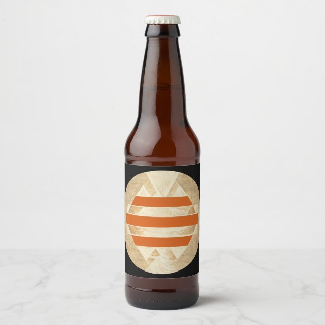 Nikias Logo Bierflaschenetikett (Vorderseite)