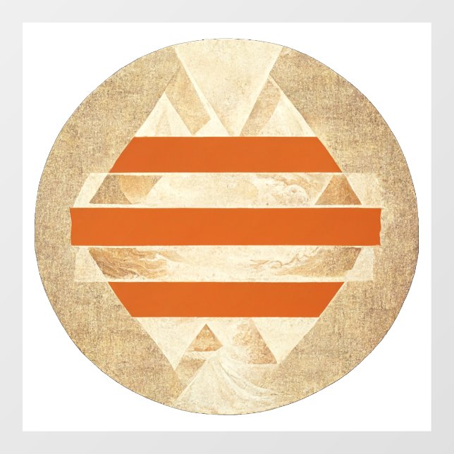 Nikias Logo Fensteraufkleber (Blatt)
