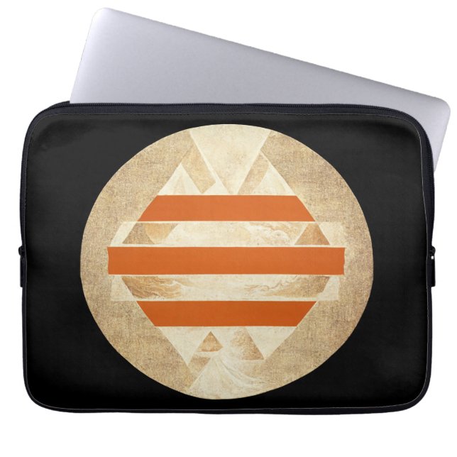 Nikias Logo Laptopschutzhülle (Vorderseite)