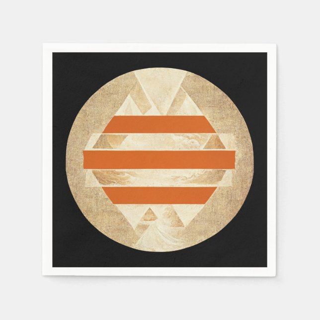 Nikias Logo Serviette (Vorderseite)