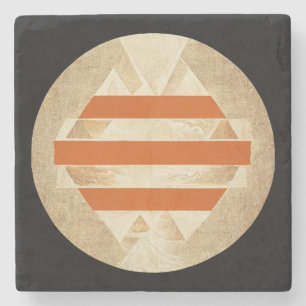 Nikias Logo Steinuntersetzer