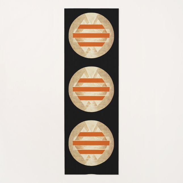 Nikias Logo Yogamatte (Vorderseite)