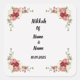 Nikkah bevorzugt Aufkleber