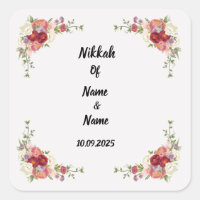 Nikkah bevorzugt Aufkleber