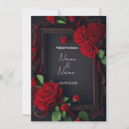 Nikkah-Einladung Einladung