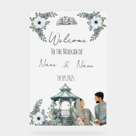 Nikkah-Zeichen Acrylschild