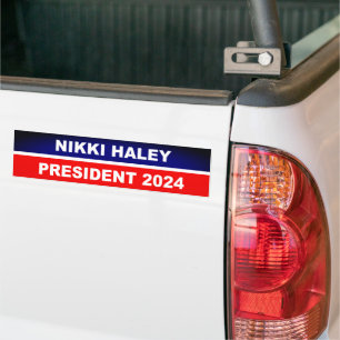Nikki Haley 2024 Autoaufkleber