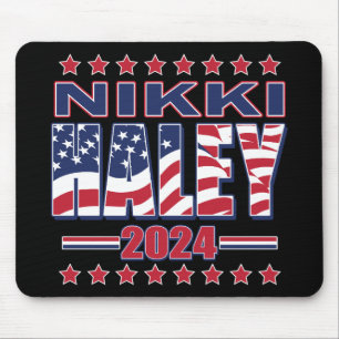 Nikki Haley 2024 Mousepad