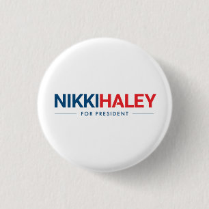 Nikki Haley für Präsident 2024 Button