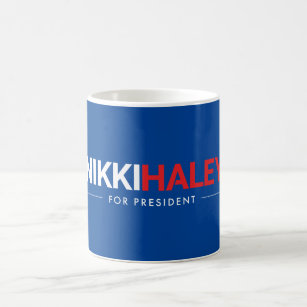 Nikki Haley für Präsident 2024 Kaffeetasse