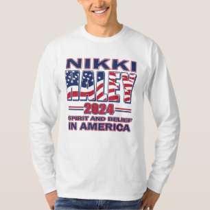 Nikki Haley für Präsident 2024 T-Shirt