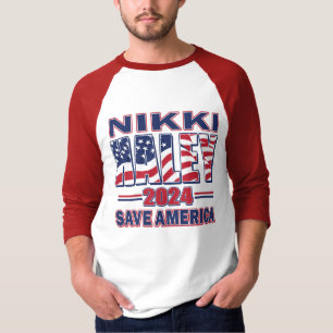 Nikki Haley Rettete Amerika T-Shirt