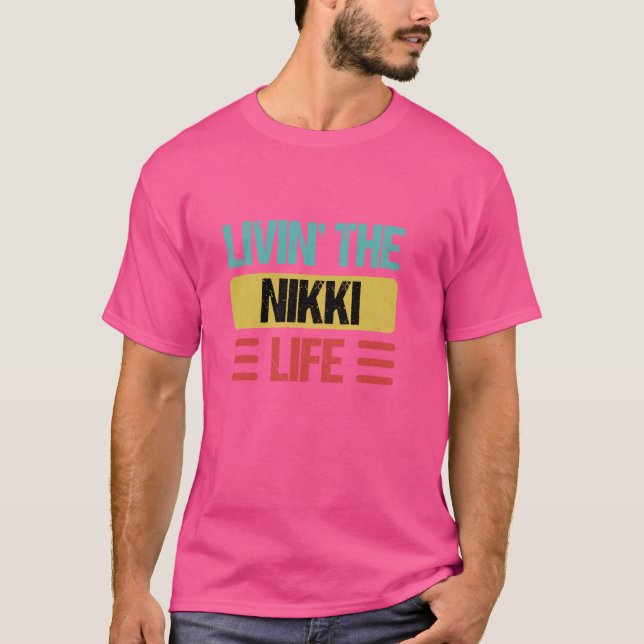 Nikki Name T-Shirt (Vorderseite)