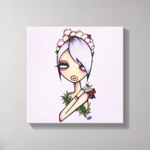 NikkiFresh 12"x12" Wrapped Canvas Print Leinwanddruck