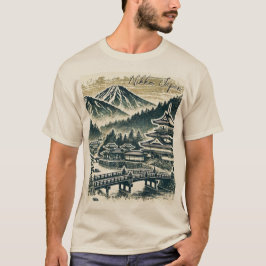 Nikko Japan Distressed Grunge T-Shirt