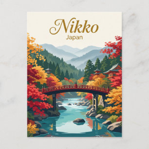 Nikko Japan Postkarte