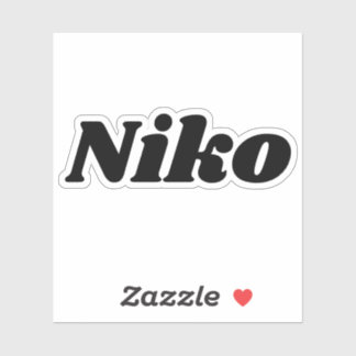 Niko Aufkleber