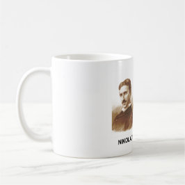 Nikola gelassener Tesla die Zukunft sagen dem Kaffeetasse