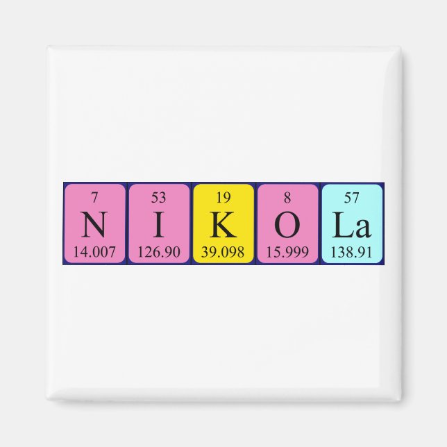 Nikola-Magnet Magnet (Vorne)