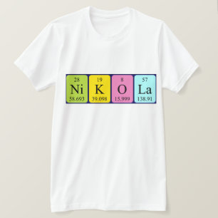 Nikola Periodenname Shirt