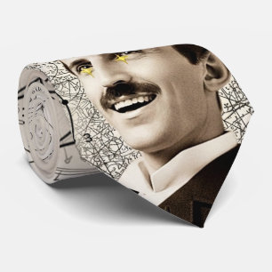 Nikola Tesla - 369 Schlüssel für das Universum Krawatte