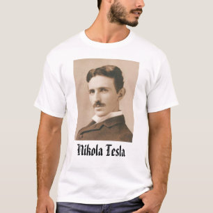 Nikola Tesla - besonders angefertigt T-Shirt