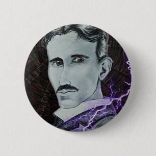 Nikola Tesla Button