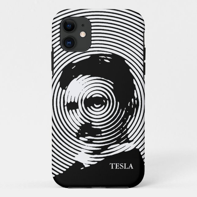 Nikola Tesla Case-Mate iPhone Hülle (Rückseite)