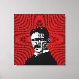 Nikola Tesla Leinwanddruck