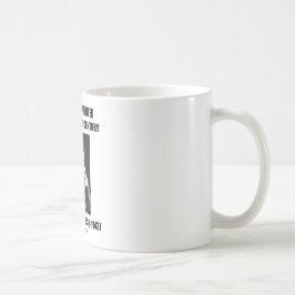 Nikola Tesla-Mann, der das 20. Jahrhundert erfand Kaffeetasse